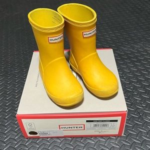 Kids First Classic Hunter Boots in Yellow